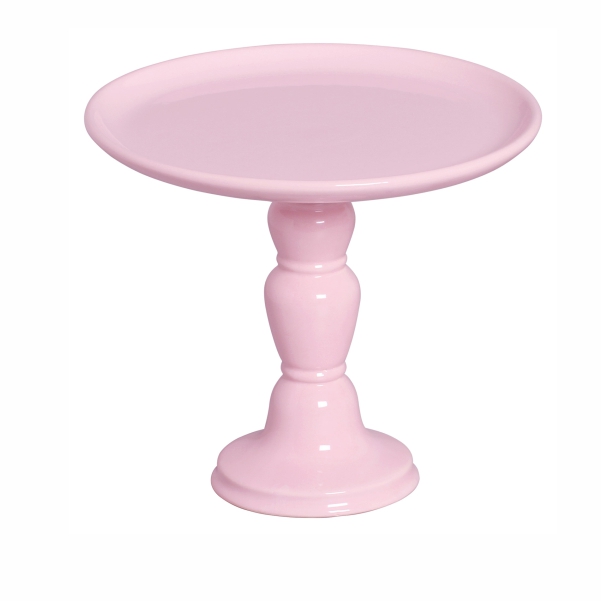 Bandeja Rosa Claro Redonda 